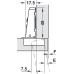 Specialist Hinge 100° Grade 304 Stainless Steel Full Overlay Mounting With automatic closing spring Screw fixing