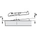 Wedge for Tiomos Cruciform Mounting Plates Wedge -5°