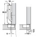 Mini Hinge 95° Full Overlay Mounting Click on Arm Grass Tiomos For small doors and doors with narrow frames 36/7.5 with spring without soft close