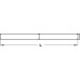 Split Spindle 8 mm Square for use with Split Follower Locks High-grade alloy steel Length 120 mm to suit doors max. 54 mm thick
