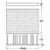 please look 693 mm insert width to fit 800 mm (9 pegs) drawer width light beech