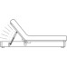 Telescopic Ratchet Fitting 10 Adjusting Positions Silver finish