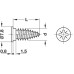 Varianta Screw Cylindrical Head HC Fully Threaded Cylindrical head/countersunk head For Ø 5 mm drilled hole thread length 14 mm