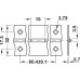 Continuous Hinge Rolled Straight Piano 4016 Quality Magnetic Open width 32 mm
