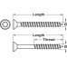 Spax® Screw Countersunk Head with T Star Stainless Steel Length 25 mm Thread Ø 3.5 mm Fully threaded TS15