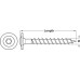 Spax® Screw Washer Head with T Star Length 60 mm Ø 6.0 fully threaded TS30