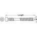 Spax® Screw for Exterior or Decking Cylindrical Head with T Star Length 60 mm thread Ø 4.5 TS20