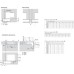 Concealed Hinge 105° Full Overlay Mounting Tiomos H For cabinet thickness min. 18 mm Nickel plated