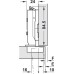 please look With soft close screw fixing cup 45/9.5 nickel plated