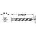 Carcase Assembly Screw Funnel Head Length 33 mm Ø 4.0 fully threaded PZ2