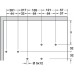 Bi-Fold Lift Up Fitting Set for 2-Piece Wooden Flaps Free Fold For cabinet height 550 mm 600/800 mm general door width for 7.8-15.2 kg flap weight 2 connecting hinges included grey