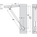 Automatic Opening Lid Stay for Wooden/Aluminium Frame Doors Length 355 mm 120N
