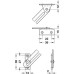 Lid Stay with Guide Slot for Wooden Flaps Suitable for use as a door restraint Right handed mounting