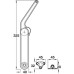Lid Stay with Power Assisted Opening Maxi Opening angles: 75° 90° or 110° Model C distance from edge 37 mm nickel-plated