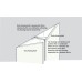 Door Co-ordinator for Outward Opening External Doors Stainless Steel Brushed