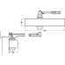 Door Closer Overhead Power Adjustable Size 2-4 Max. Door Width 1100 mm Universal application Silver