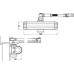 Door Closer Overhead Power Size 3 Max. Door Width 950 mm Universal application Silver sprayed