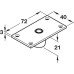 Top Roller Guide for use with Larder Units For use with larder runners