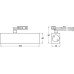 Door Closer Overhead With or Without Backcheck Geze TS 2000NV and TS 2000 NVBC (Designer) TS 2000NV without backcheck silver