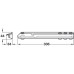 Runners Depth 336 mm Height 44 mm Plastic For 18 mm side thickness