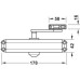 Door Closer DCL 11 EN 3 with arm Startec Power size 3 Silver coloured