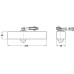 Door Closer Overhead Cast Aluminium Body Briton 20003E Silver powder coated