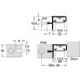 Profile Handle for Horizontal Fixing with Slot for LED Strip Gola System A Silver anodised