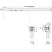 Complete Set for Sliding Automated Interior Doors Evolve 80 Top hung system For 2 doors