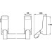 Panic Latch Single Exit Only for Doors Max. 1220 mm Wide Startec Suits either hand Satin stainless steel