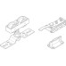 Fitting Set for Sliding Interior Doors Hawa-Junior 160/A Top hung system For 1 door