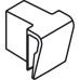Divider Rail Clip for use with Crystal Plus Nova Pro Scala Drawers To create Nova Pro Scala pan drawers Silver
