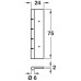 Dummy Hinge Brass Imitation bronze