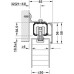 Fitting Set for Sliding Interior Doors Slido D-Line11 160C Top hung system For 1 door