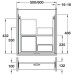 Waste Bin System Vauth-Sagel VS ENVI Drawer For cabinet width 500 mm lava grey