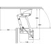 Table Top Fitting Swing Up Tavoflex For table tops coffee tables and side tables White aluminium RAL 9006