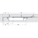 Door Closer With electromechanical hold open function With guide rail silver coloured
