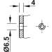 Fixed Bracket for Tables and Bench Seats Load Bearing Capacity 500 kg per pair Hegbo Steel Dimensions (AxBxC): 410 x 48 x 460 mm bright galvanized