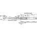 Ball Bearing Drawer Runners Full Extension Load Capacity 120 kg Accuride 5322 High grade stainless steel Installed length 550 mm extension length 592 mm