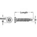 Timberfix 360 Premium Wood Screw Fully Threaded Countersunk Head Length 25 mm thread Ø 3.5 mm