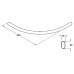 Wardrobe Rail 90° Steel New number for 801.19-0001