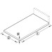 Drawer Set 90/122 mm High Nova Pro Deluxe Standard With integrated liquid Soft-close® Drawer side height 90 mm length 350 mm Metallic RAL 9006