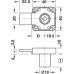Rim Lock Case for On-Site Installation of Cylinder Cores Symo 3000 For combination with Symo cylinder removable core Cylinder housing length 22 mm left hand version