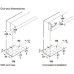 Complete Set for 1 Sliding Interior Door Slido D-Line43 80M Top hung system Rail length 1800 mm