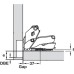 Concealed Cup Hinge 155° Full Overlay Mounting Quick Fixing Häfele Metalla 310 With soft close