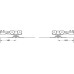Complete Set for 1 Door for Sliding Interior Doors Slido D-Line11 Top hung system Slido D-Line11 40-P with soft close