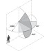 LED Motion Detector Switch Modular for use with Loox LED Lights Sensor range 0-3000 mm Silver coloured