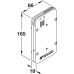 Flap Stay with Pull Cable Plastic Grass Kinvaro D-M With spring force adjustment 60 N spring