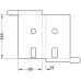 Intumescent Fire Protection Kit for Startec Mortice Locks Fire resistance up to 60 mins material 2 mm thick