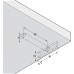 Concealed Shelf Support Screw Fixing for Installation into Woodwork or Masonry Walls Zinc plated steel