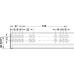 Drawer Front Fixing Clips for Matrix UM A Runners Replacement/additional parts Screw fixing